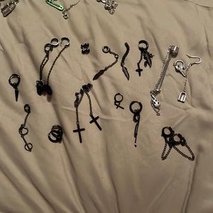 emo / punk earrings